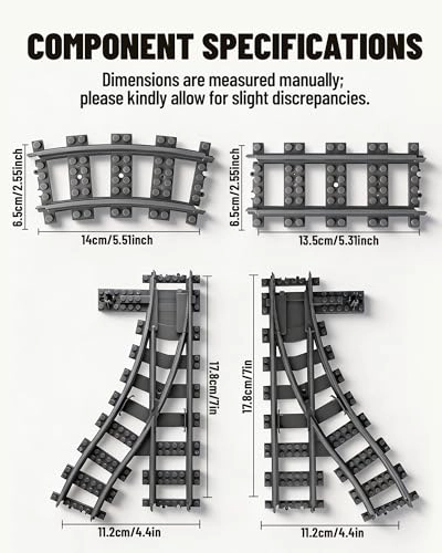 Railway Accessory Pack - 76 Pcs