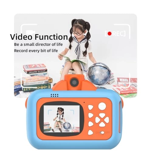 Kids Instant Camera - 4K 2.4-Inch HD Screen