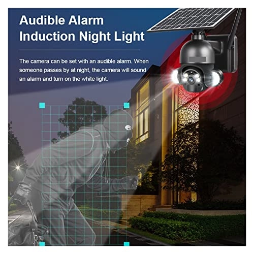 Outdoor Solar Security Camera 4MP