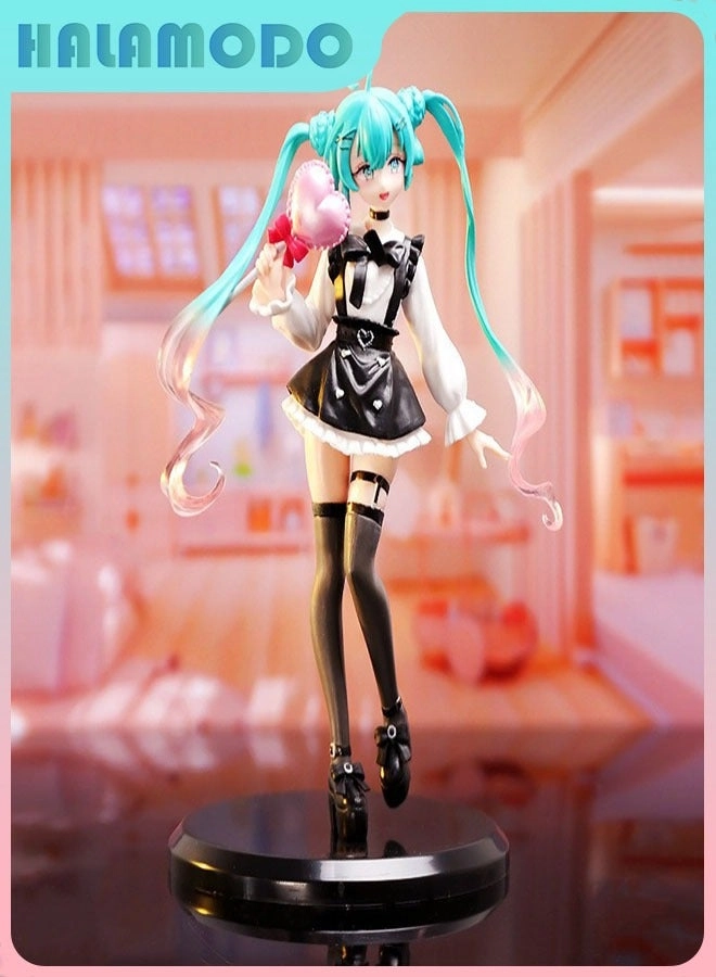 Hatsune Miku Doll - Lollipop-themed Desktop and Car Decoration Birthday Gift for Boys and Girls