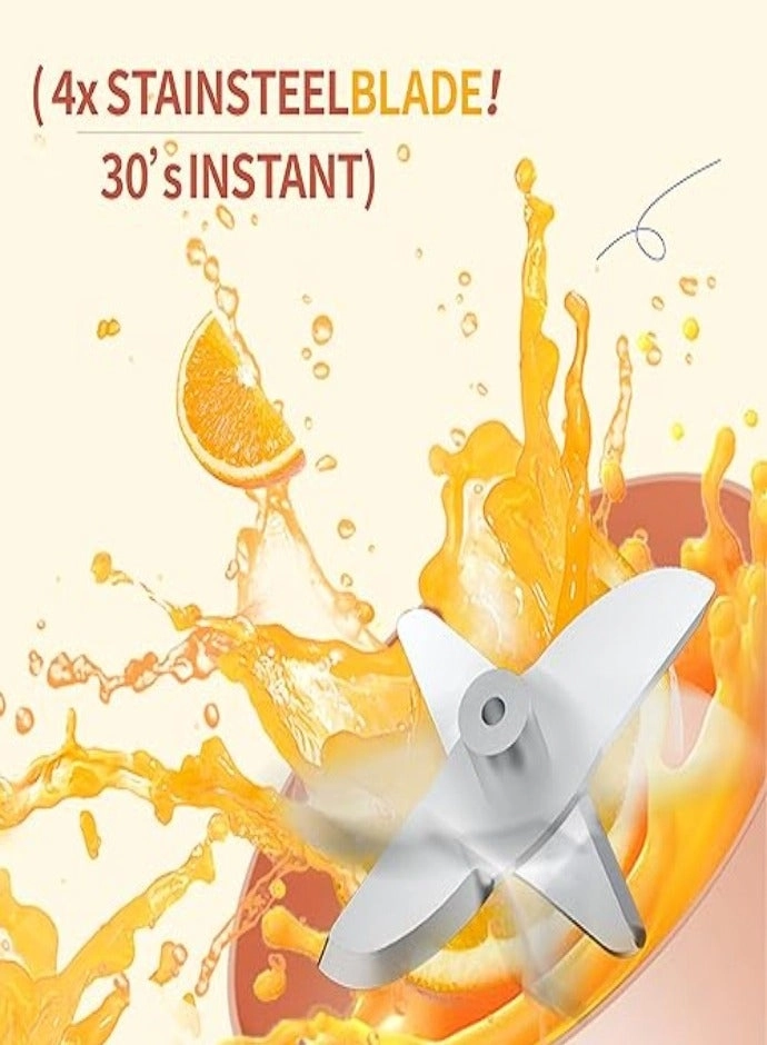 Portable Rechargeable Juicer Cup - 700ml