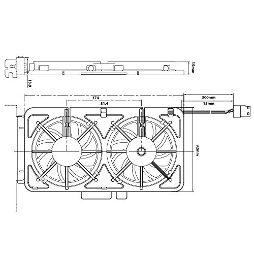 SP-FC70-BL - Dual 70mm