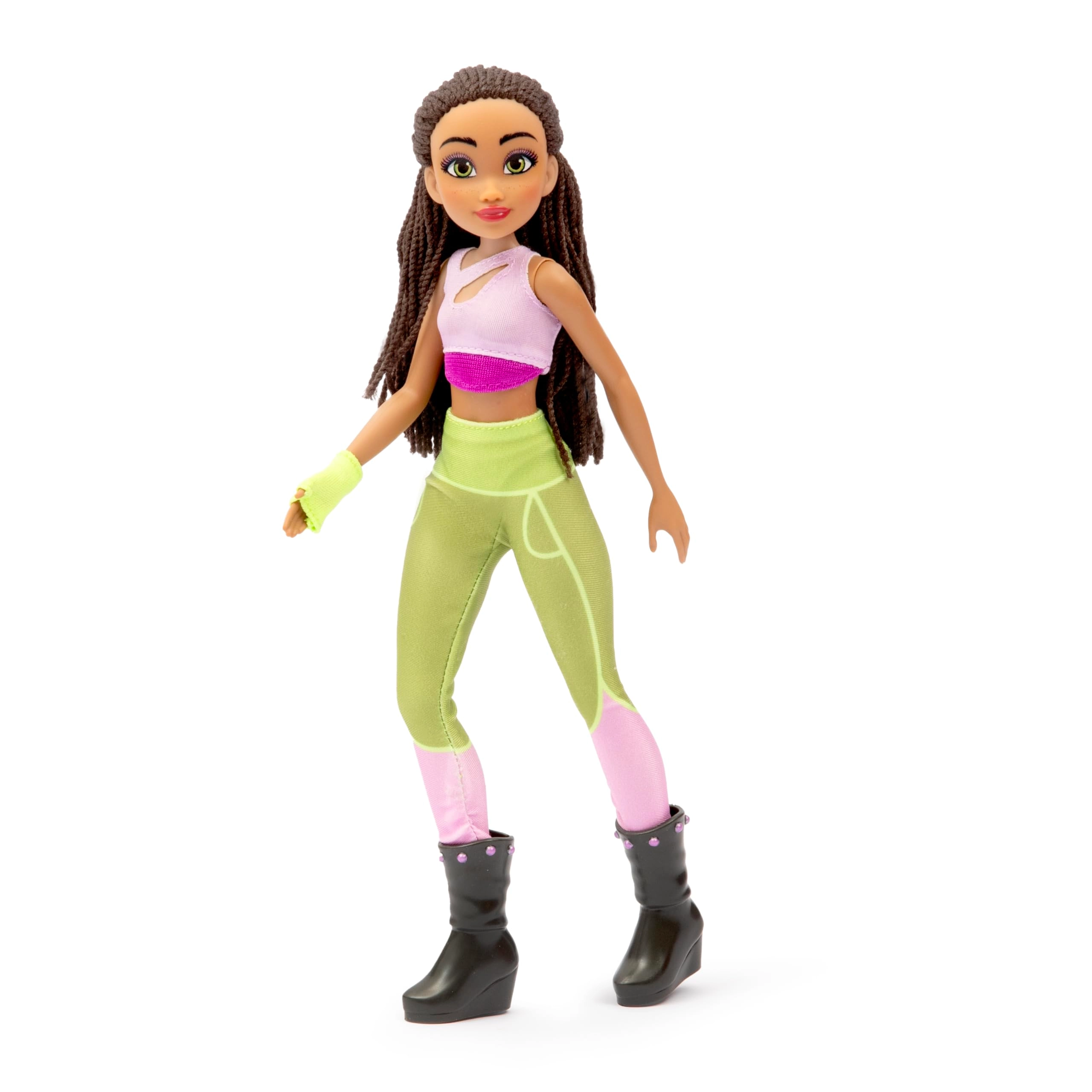 Aisha Doll - 27 cm Purple and Green Ages 4+