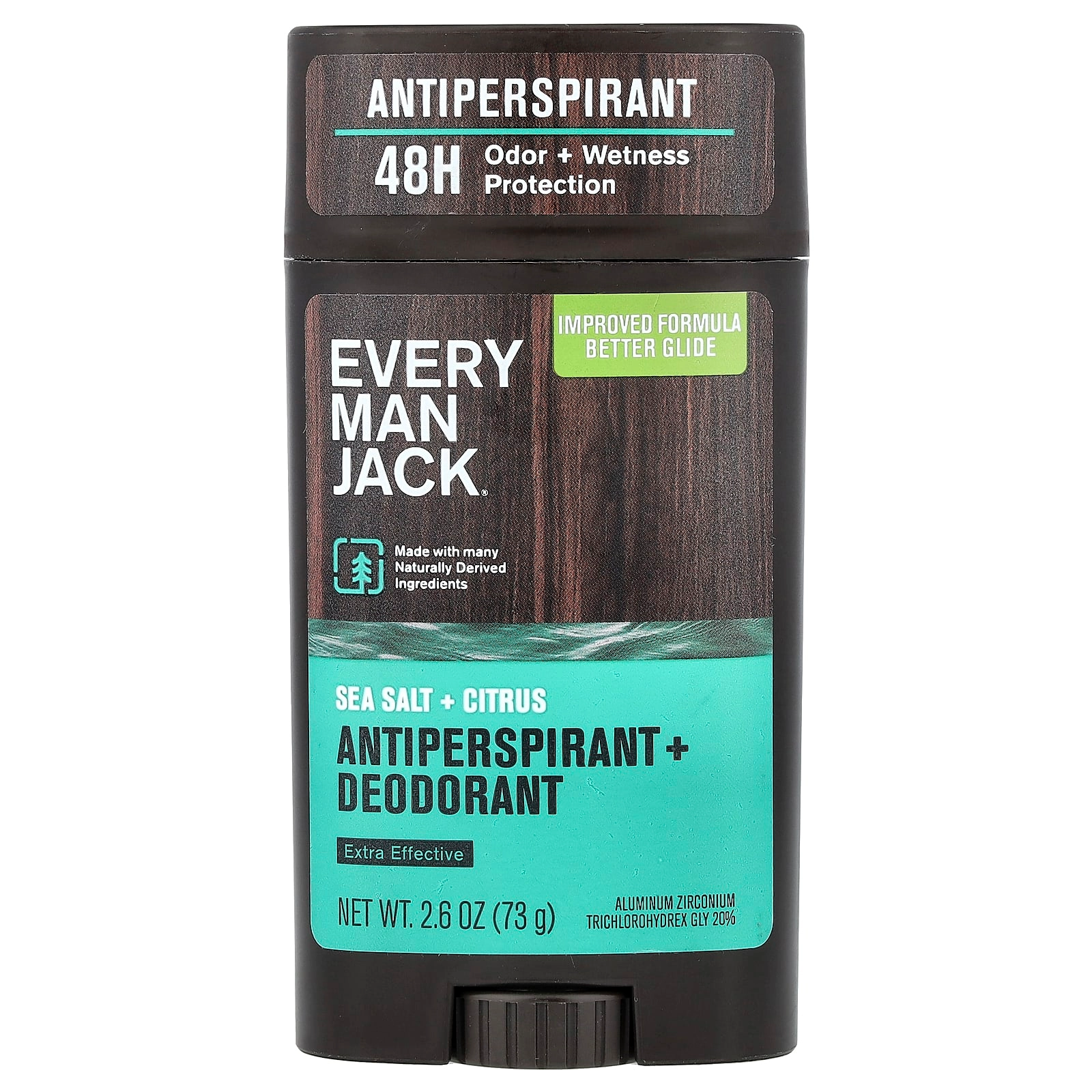 Antiperspirant + Deodorant - Sea Salt + Citrus 73 g