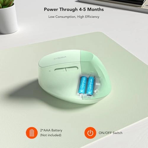 EM18 Ergonomic Vertical Mouse - Bluetooth