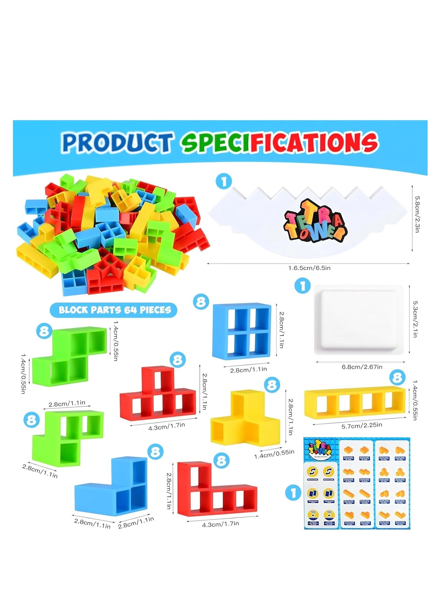 Tetra Tower - 64 piece(s)