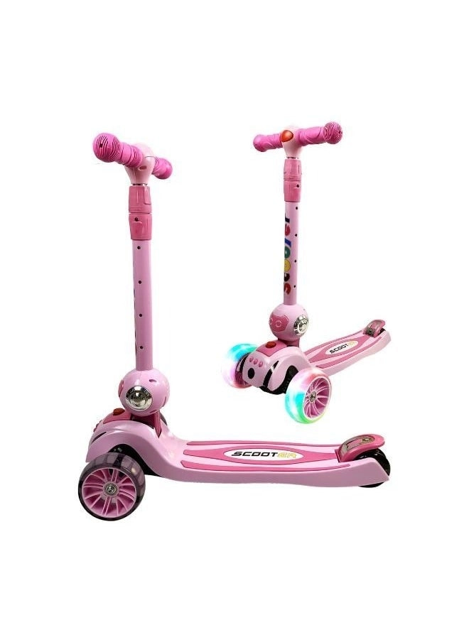 Adjustable 3-Wheel Kick Scooter