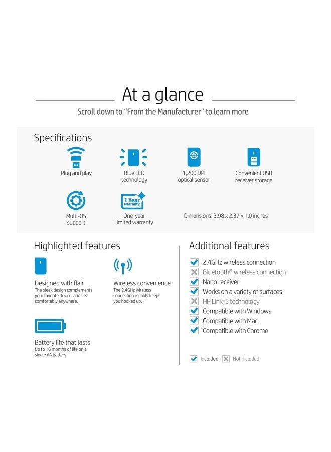Z3700 Mouse - Wireless