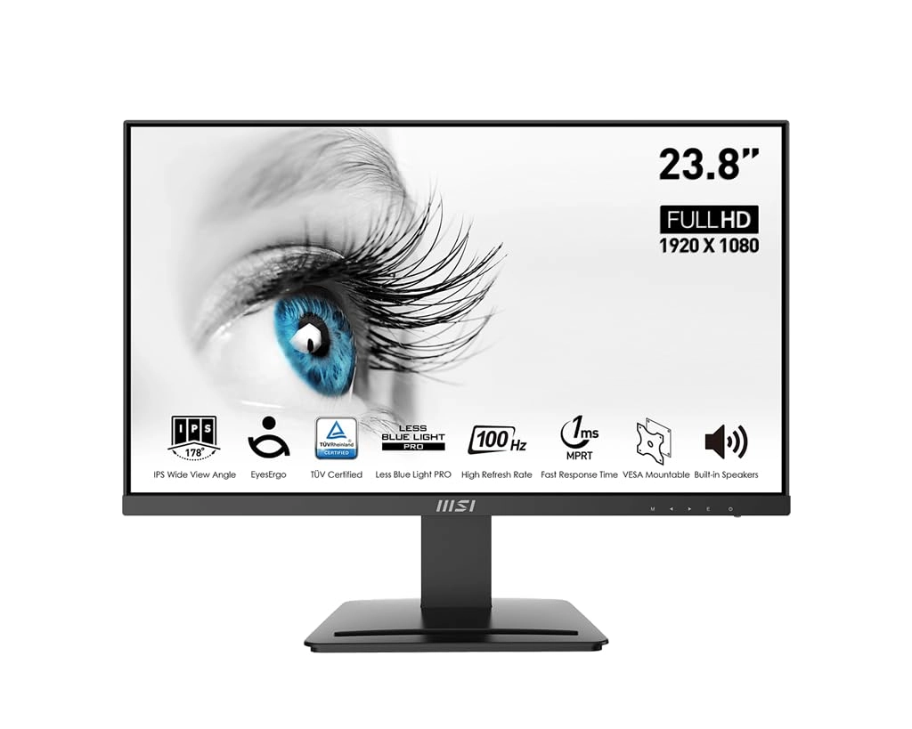 MSI Pro MP243XW - 23.8 Inches 1920 x 1080
