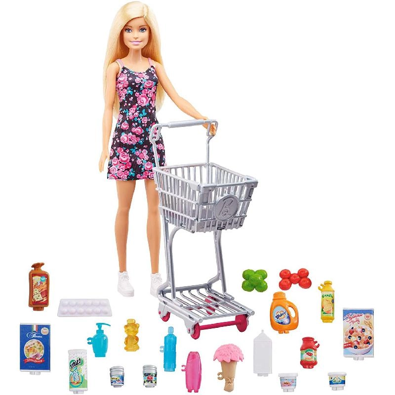 Shopping Time Doll Playset - Fabric/Plastic Ages 3+