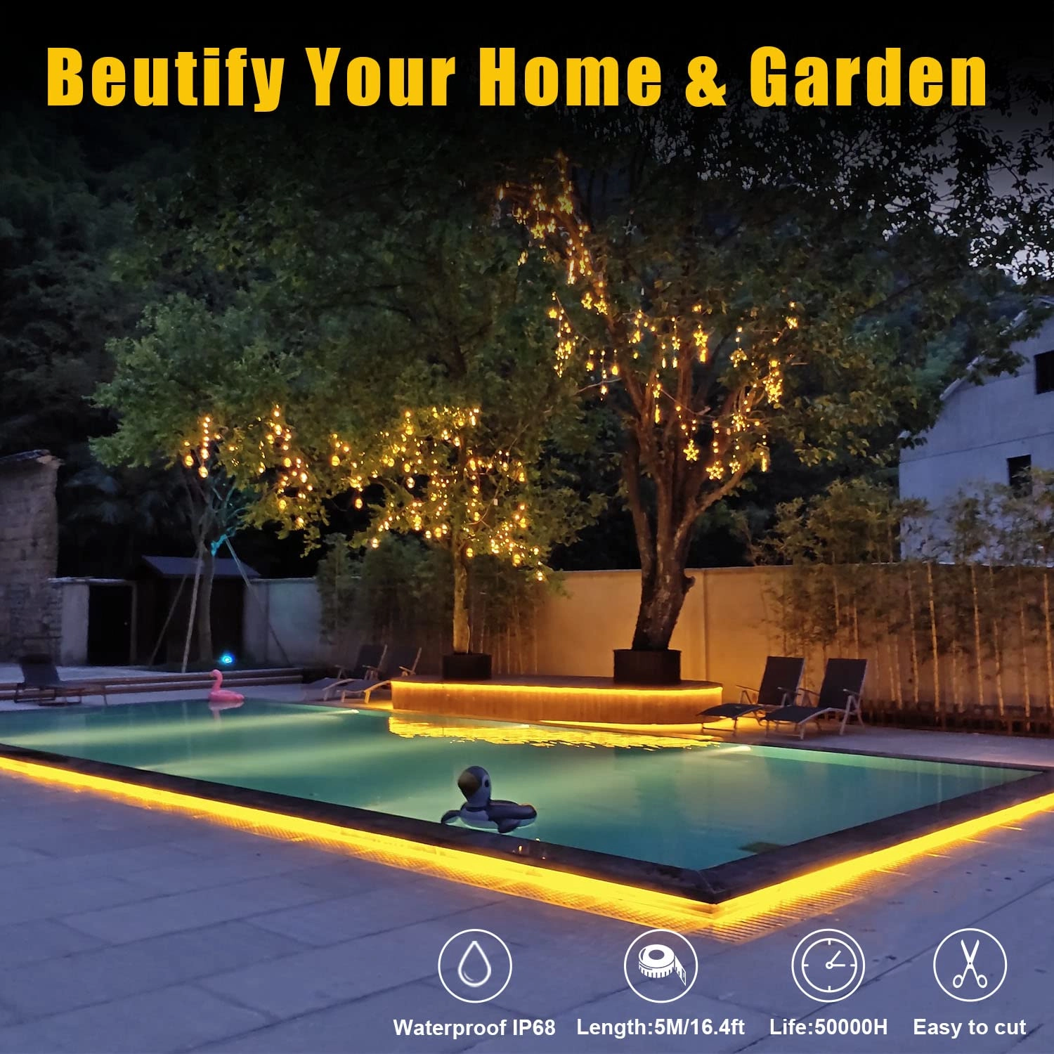 Led Neon Strip Lights - 5M