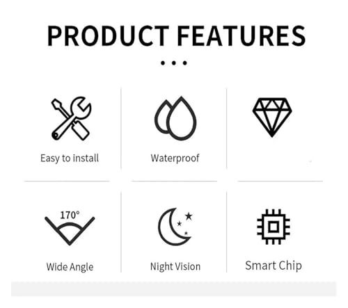 Rear View Parking Camera - Night vision 728(H) * 492(V)