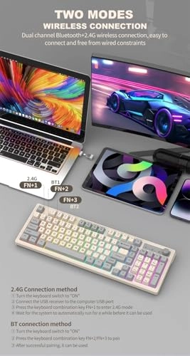 Wireless Gaming Keyboard - Wired/Wireless