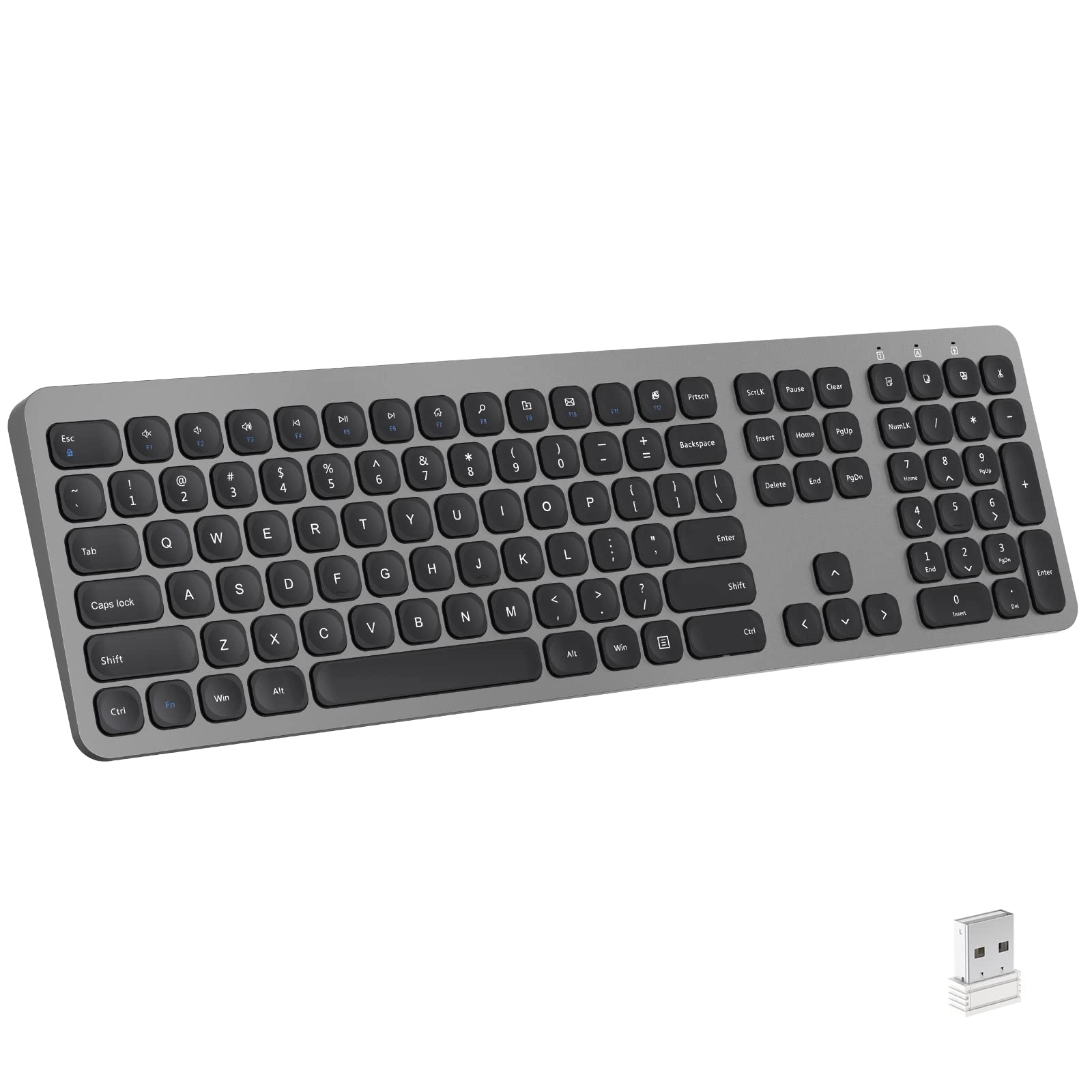 cimetech Rechargeable Wireless Keyboard - Wired