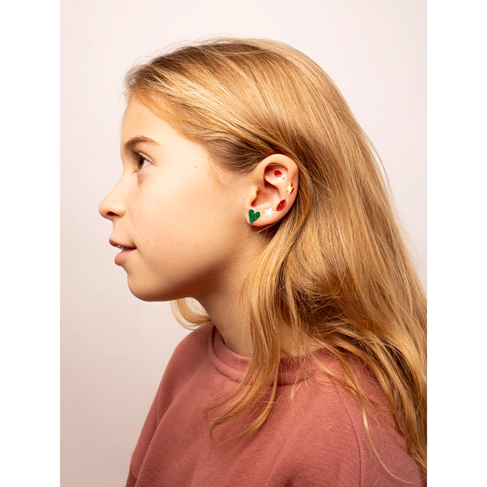 Lily Sticker Book Earrings 104 pcs