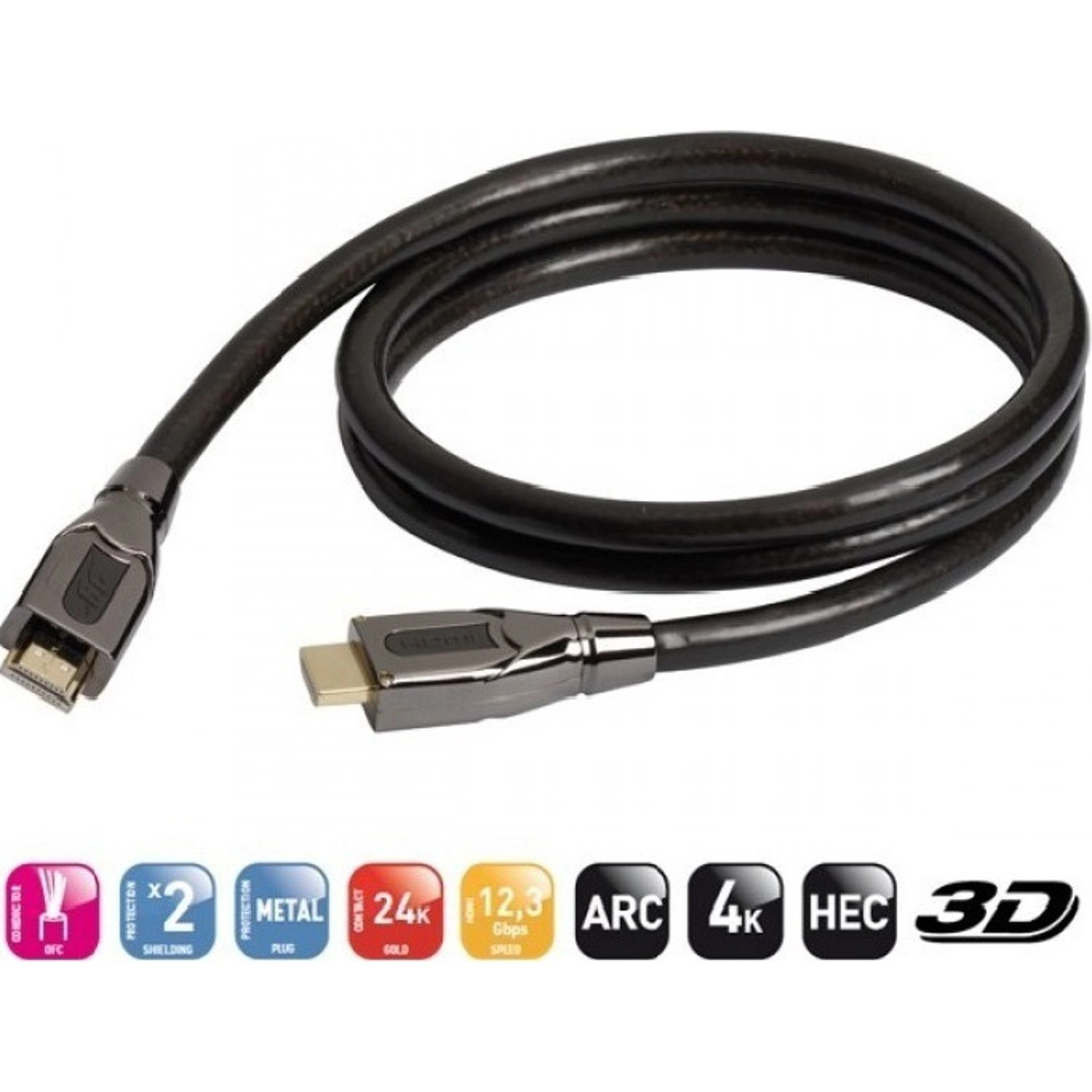Real Cable 4K HDMI Cable 10m