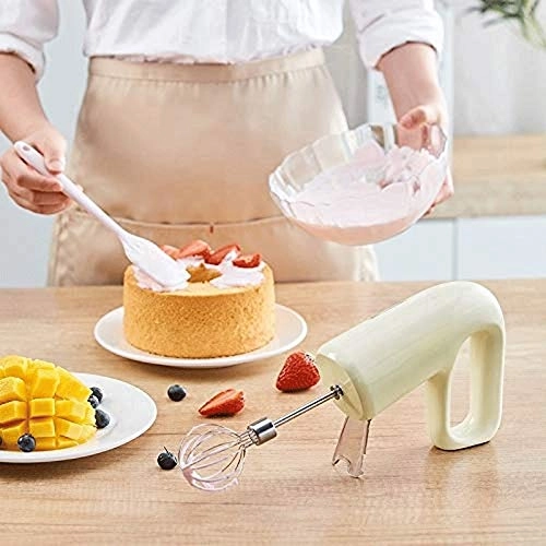 Multifunctional Mini Electric Food Mixer - 5 Speed Handheld