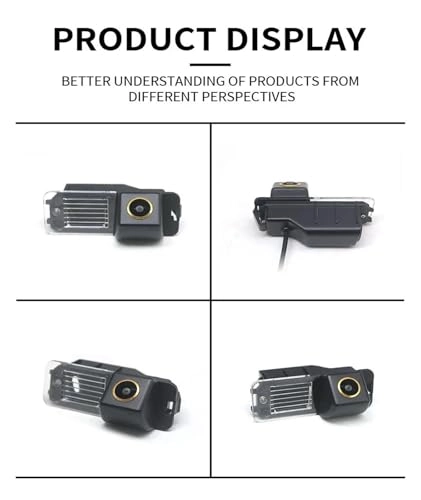 Reverse car rear view camera - Night vision Wired 720 x 540 pixels