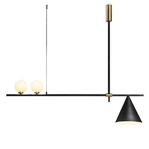 Hanging Light - Copper and glass 92*40cm