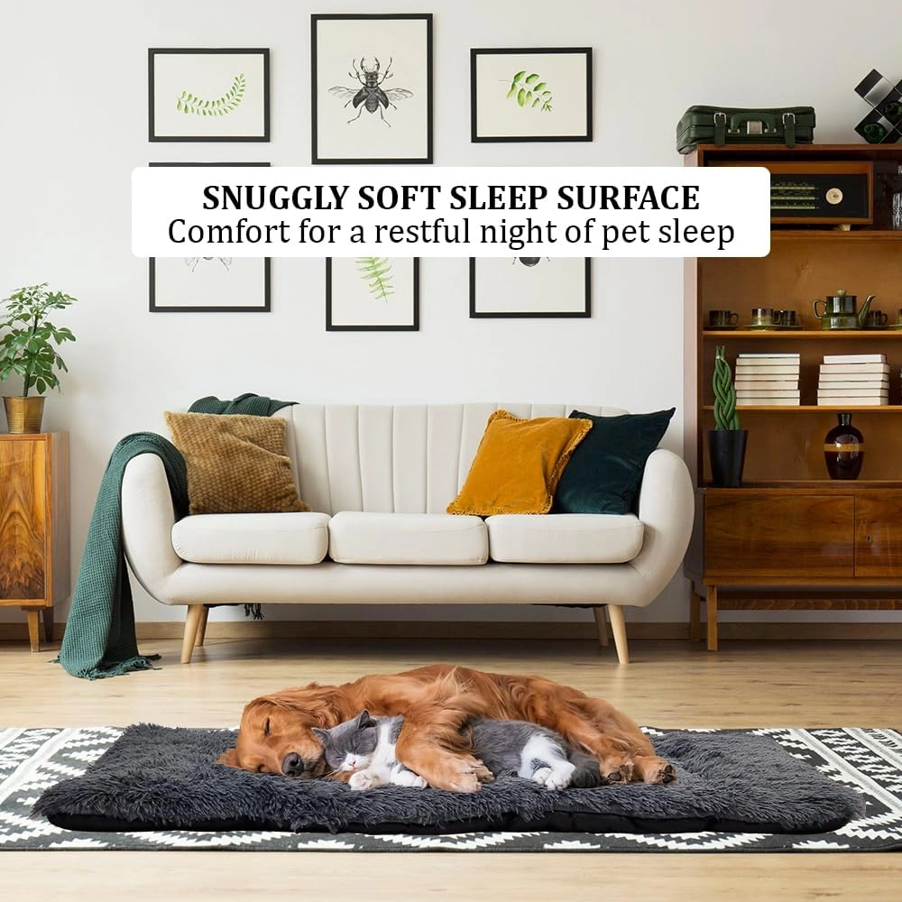 Faux Fur Dog Bed