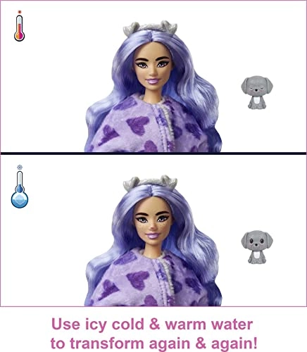Barbie Cutie Reveal - 10 Surprises Puppy as Frog Ages 36+