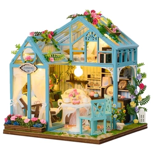 DIY miniature house dollhouse - Dream of flowers
