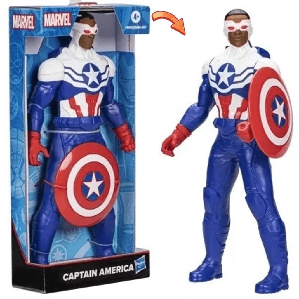 MZA STORES Captain America - Mighty Hero Series - 4 yr (25.4 cm)