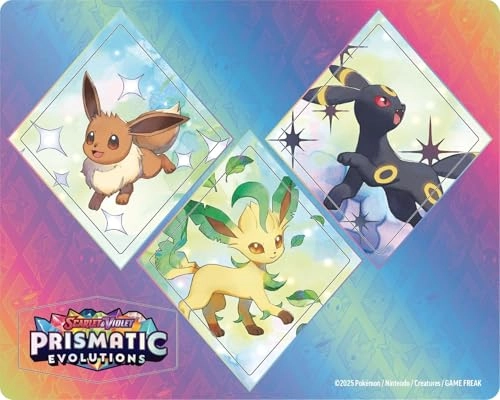 Phyllali Promo Card - 1 Glossy French + Prismatic Evolutions Booster - 3pcs