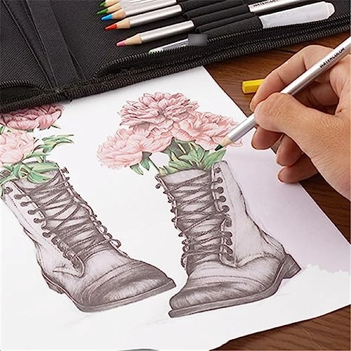 Watercolour Pencils - 51 Pcs