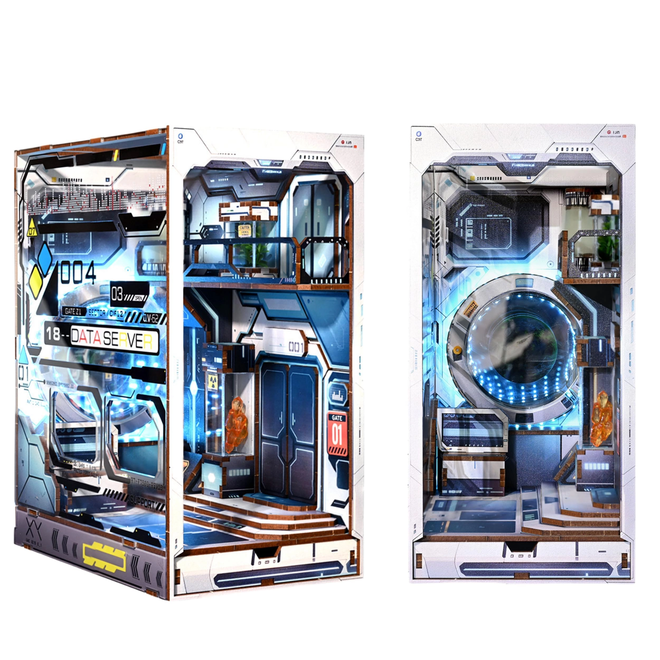 KNOWME Alien Hub 3D Puzzle (SB001) - 1 pcs, LED