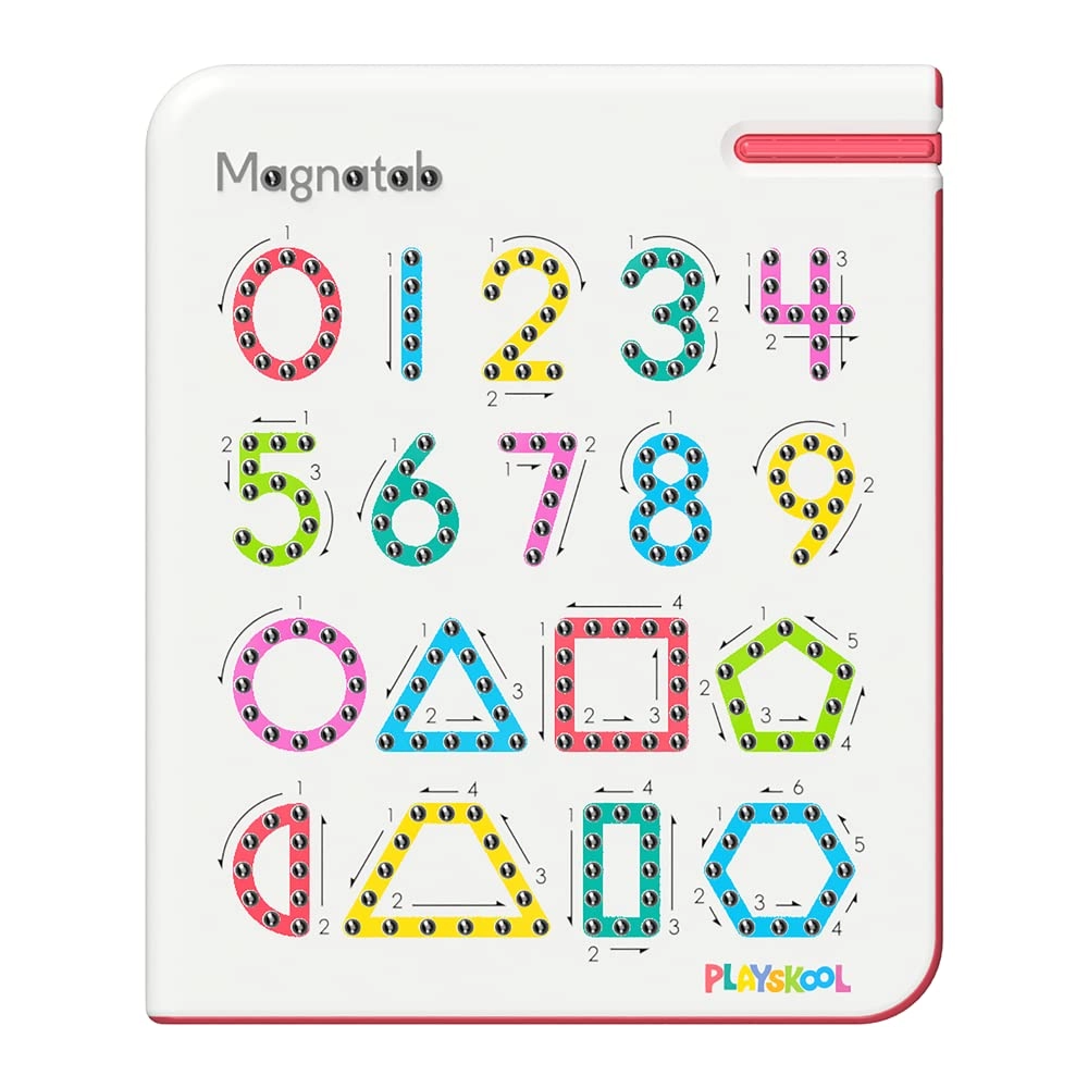 Playskool Magnatab Numbers Shapes