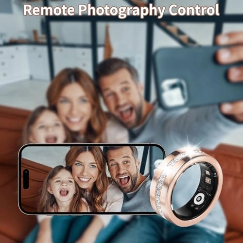 Smart Ring - Heart Rate Blood Oxygen 128 Sports Modes