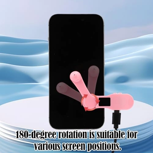 Smart Phone Auto Clicker - Speed Adjustable Anti-Slip Clip iPhone iPad Android