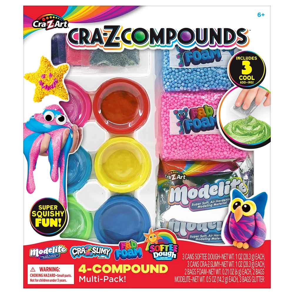Cra-Z-Sand Make & Create Castle Set - 4 different compounds