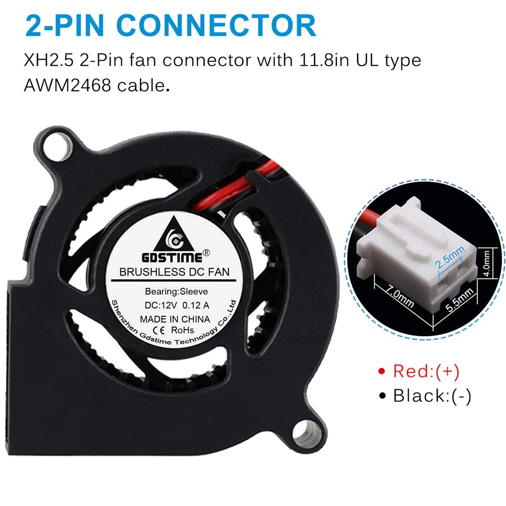 Turbo Cooling Fan - 50mm
