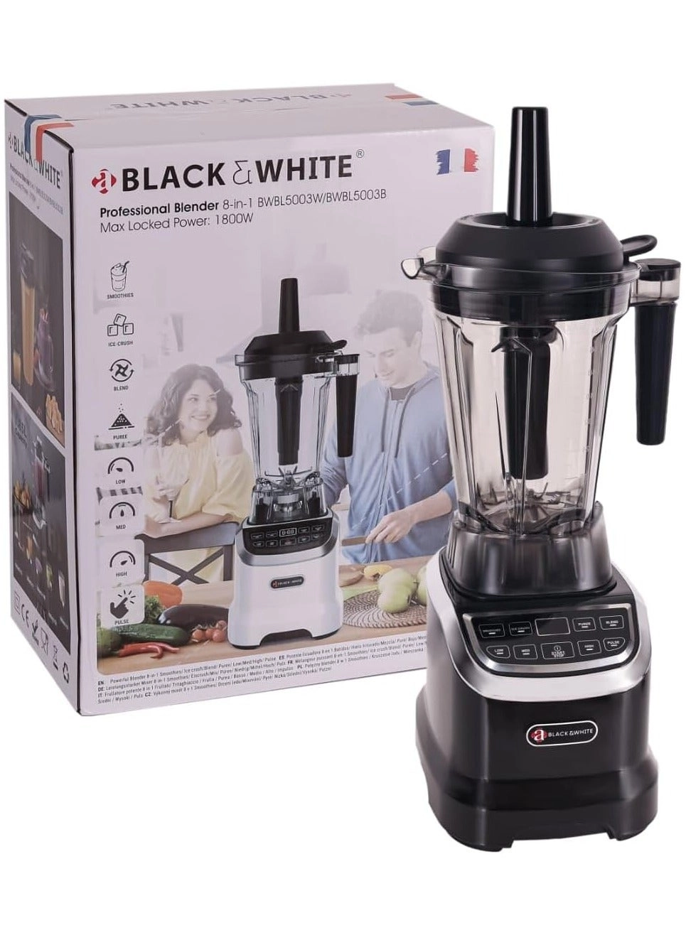 BWBL5003B - 8-in-1 Professional Blender