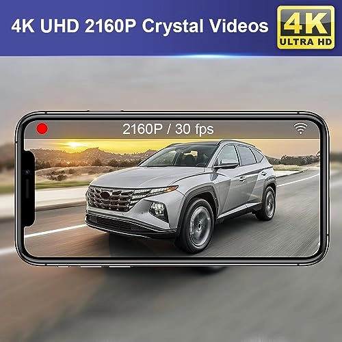 2022-2025= 4K Front Only 2160P for Hyundai Tucson 2022 2023 2024 2025