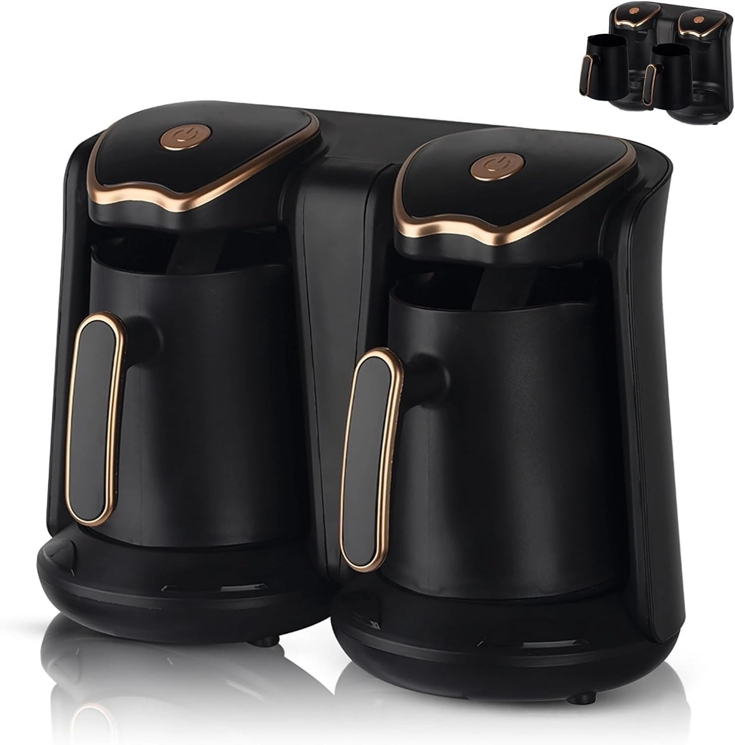 KQWKKNZS Turkish - 1-8 Cups Anti Overflow