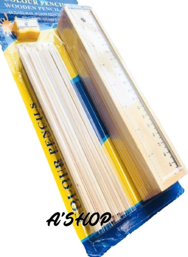 Coloured Pencils - 12 Pcs