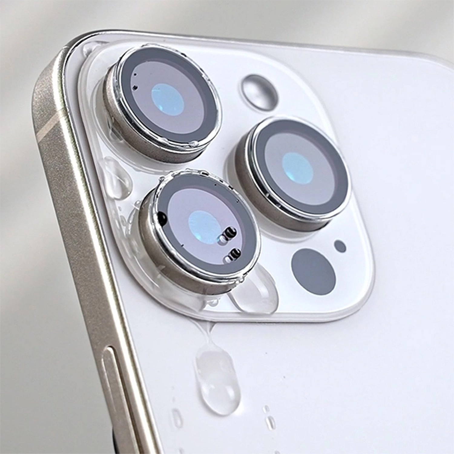 HD Clear Screen Protector + Camera Lens Protector for iPhone 16 Pro