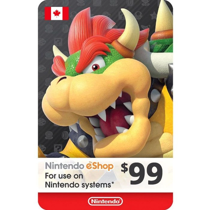 Nintendo eShop Card - Canada $99