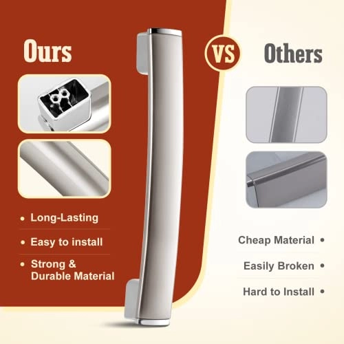 WB15X26821 - Door Handle Stainless Steel Color