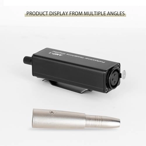 XLR to 3.5MM Headphone Amplifier Converter