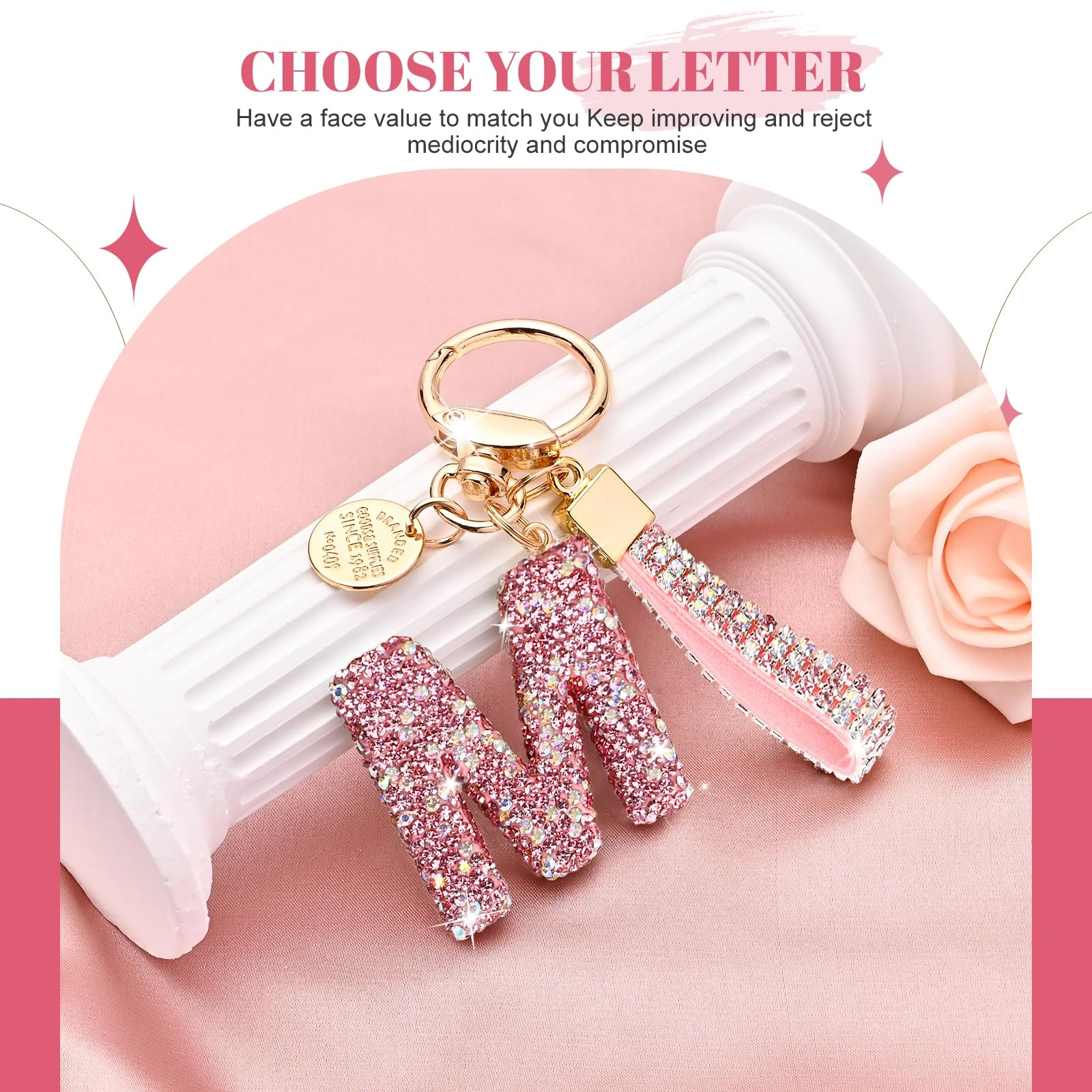 Initial Letter Keychain
