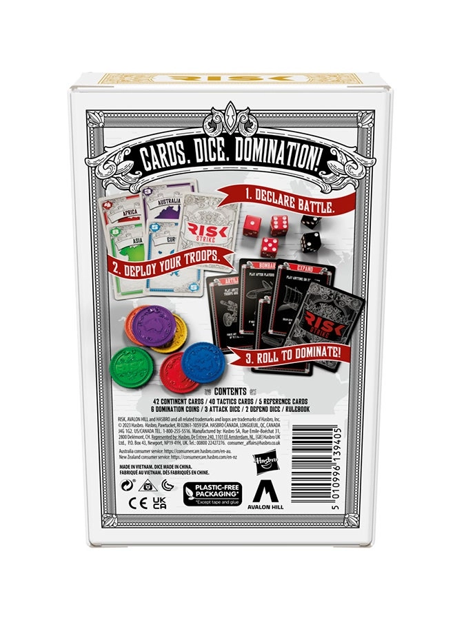 Risk Strike - Cards and Dice Game
