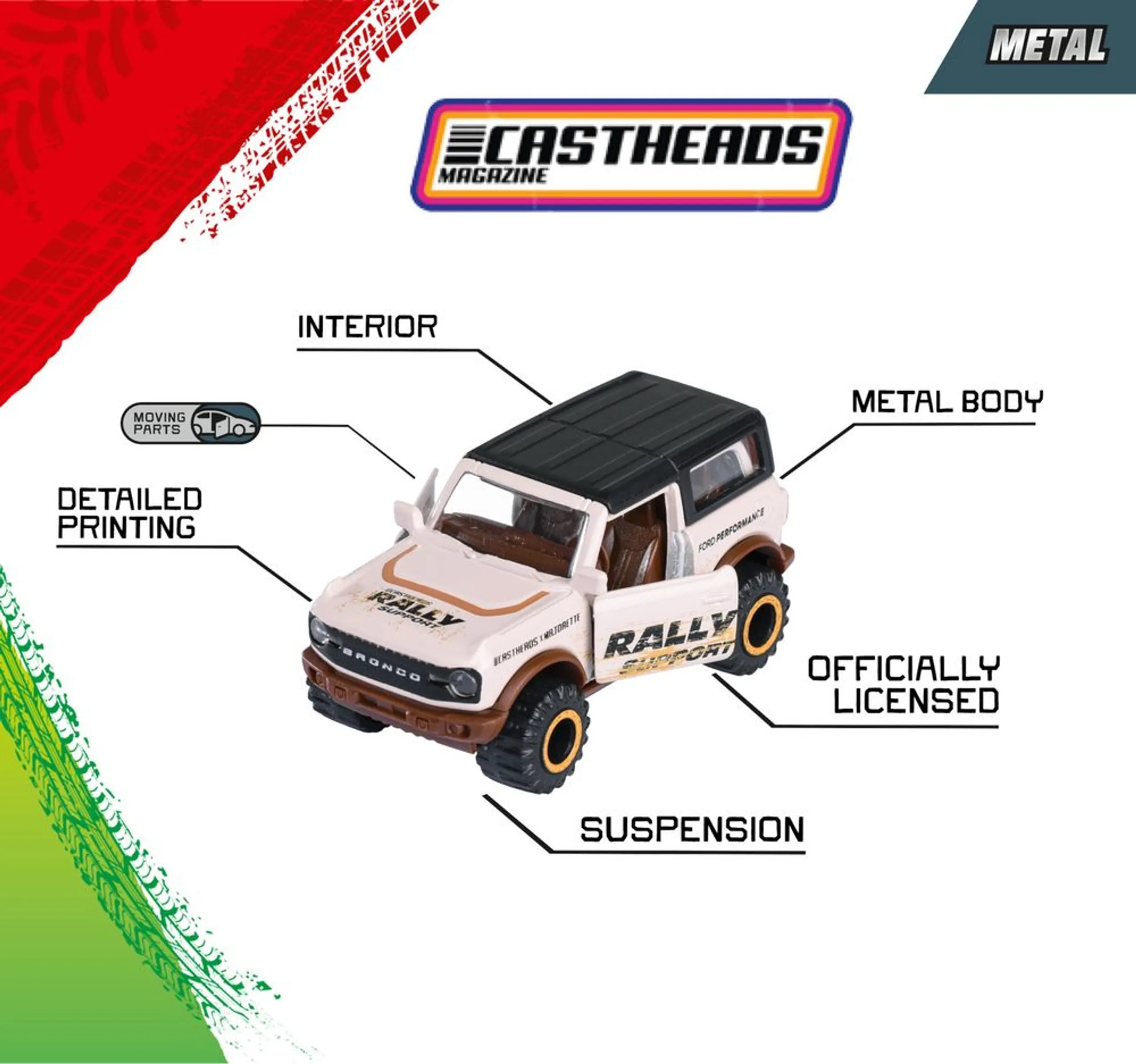 Castheads Truck Racer Series - 5pcs