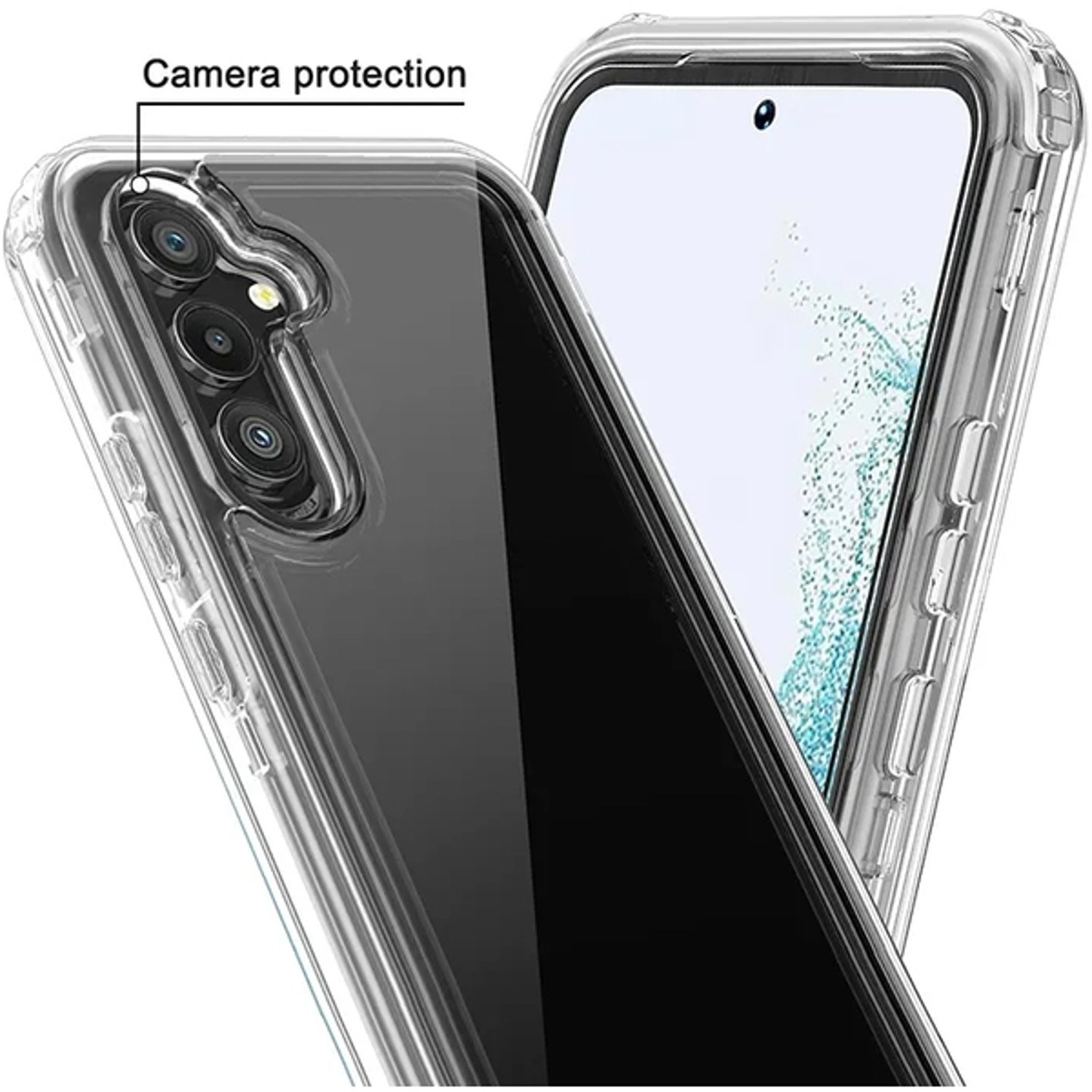 Case With Screen Protector for Samsung Galaxy A34