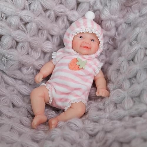 Reborn Baby Doll - 6 inch Silicone