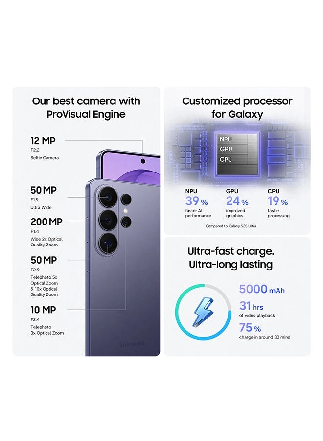Galaxy S26 Ultra - 12GB 1TB