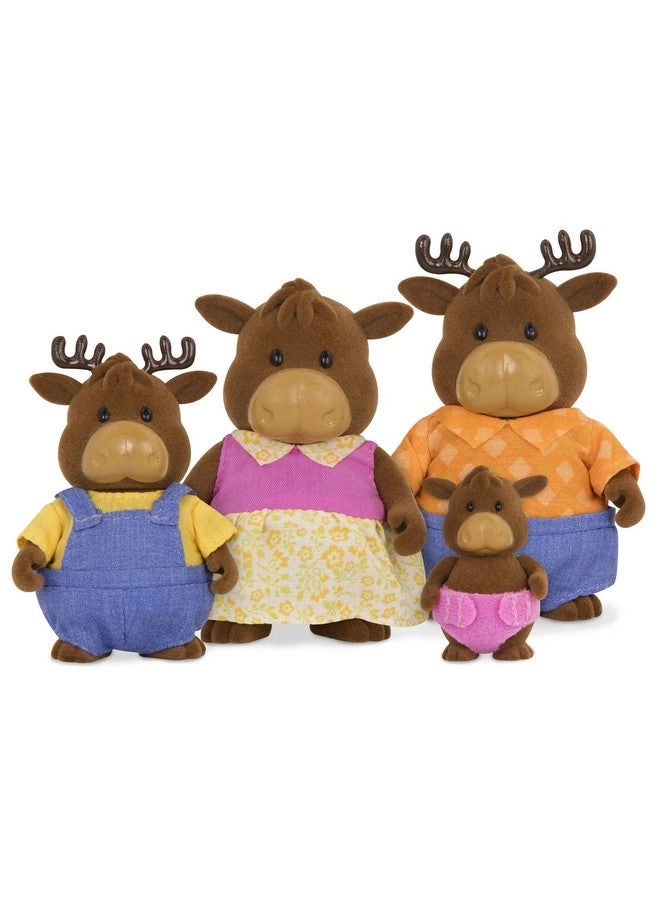 Li'L WOODZEEZ Moose Family Set - Vanderhoof Moose 5 pcs